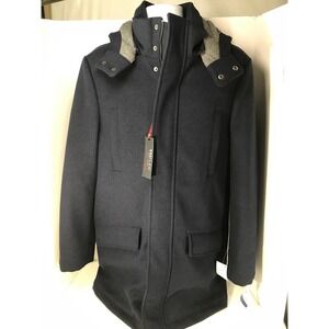 Tommy Hilfiger NWT Mens Size 38 Indigo Blue All Weather Showdown Full Zip Jacket